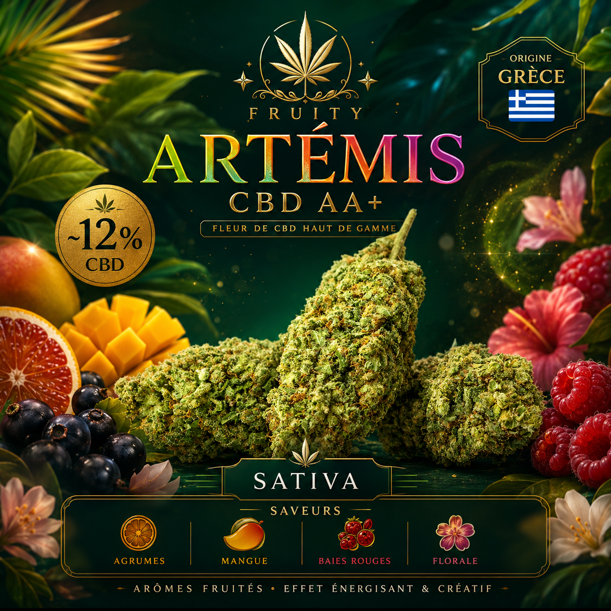 Fruity Artémis CBD 🏹
