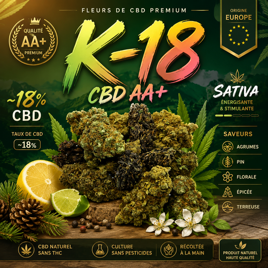 K-18 CBD (Mélange de Fleurs) ♻️